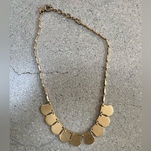 J Crew Gold Necklace